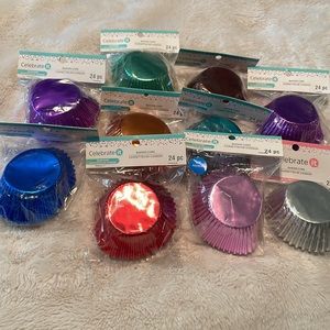 Celebrate it baking cups - new multi colours